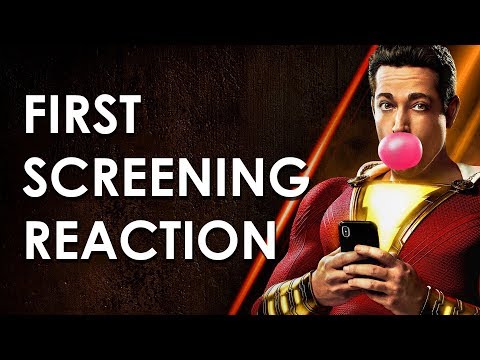 Shazam! Movie: First Screening Reactions