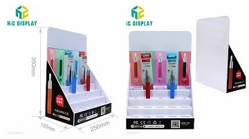 Vape Cigarette PVC Foamex Display Counter Display stand