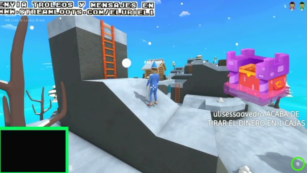 El Uriel jugando crab game (Video muy largo XD)