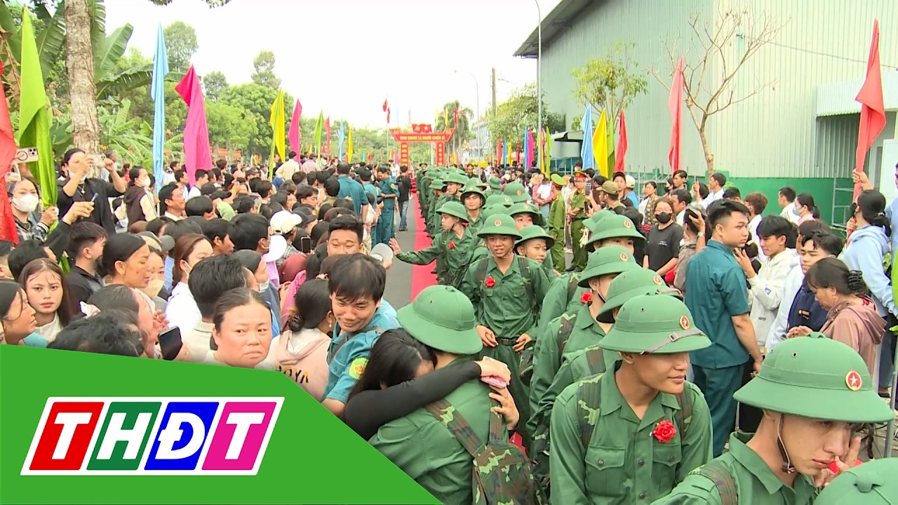 Tuổi trẻ Phong Hòa vững bước lên đường nhập ngũ | Trang địa phương - 10/3/2026 | THDT