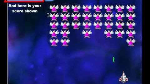 Space Invaders "Chicken Attack"
