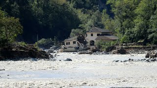 Un week-end de commémorations un an après le drame de la tempête Alex • FRANCE 24