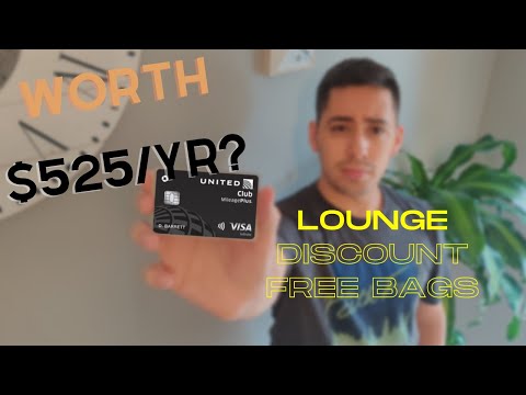 United Club Card  - The $525 Airline Credit Card