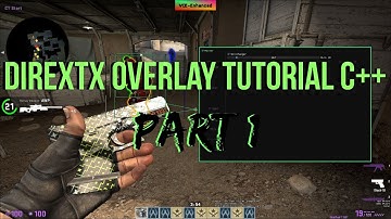 C++ DirectX Overlay Cheat Tutorial (PART 1)