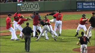 2011\/07\/08 Benches clear in Fenway