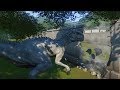 Indominus Rex Escapes Rexy Saves the Park - Jurassic World Evolution