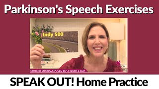 5/22/2024 Parkinson's Speech Exercises  Indy 500