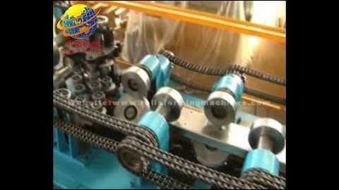 Fully automatic C and Z channel roll forming machine