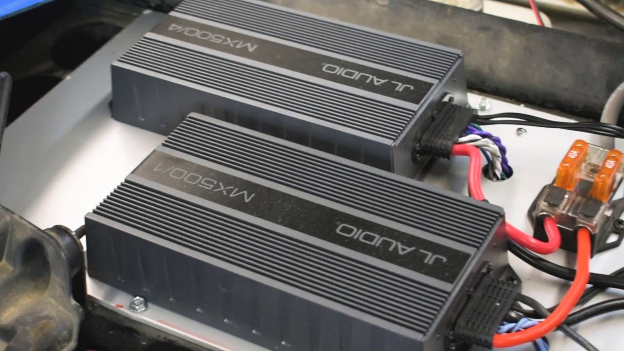 RZR 1k jl audio sound system and roll cage install