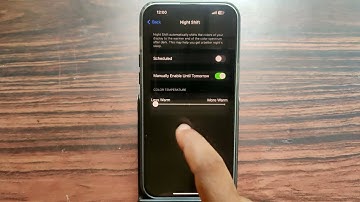 how to turn on off night shift on iphone 15 pro max