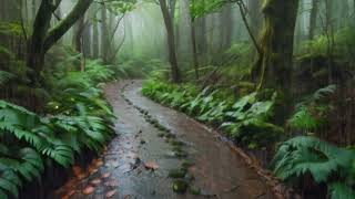 Relaxing Forest Rain Sounds for Meditation and Studying (2 hours)