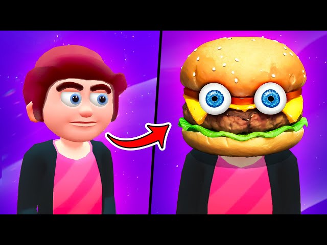 Turning People Into BURGERS And Other Weird Food!