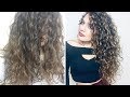 Eliminare il CRESPO dai capelli RICCI | LA MIA ROUTINE