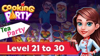Cooking Party : Truck 1 - Tea Party Levels (21 to 30) screenshot 4