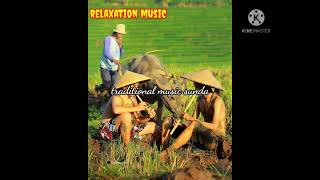 relaxation music from Indonesia (bamboo flute). traditional music