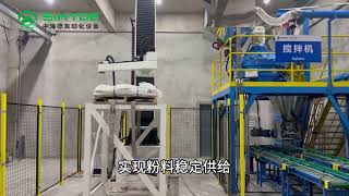Sihyde Sliding Gate Auto-Feeding System High-Precision Powder Batching For Refractory Production