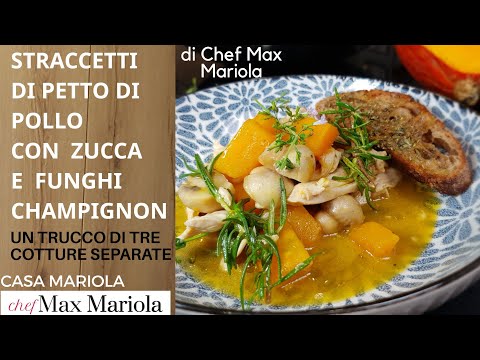 Video: Come Cucinare I Pasticci Di Zucca Con Pollo E Funghi