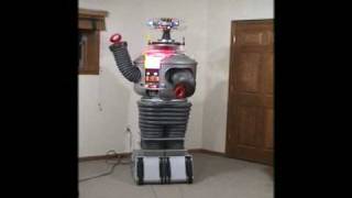 Lost In Space Robot B9 costume - YouTube