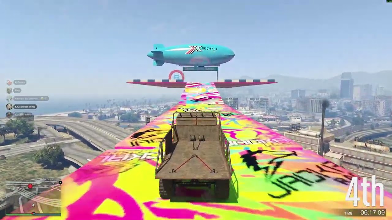 GTA Online Face 2 Face with a bunch of mentally challanged people 3