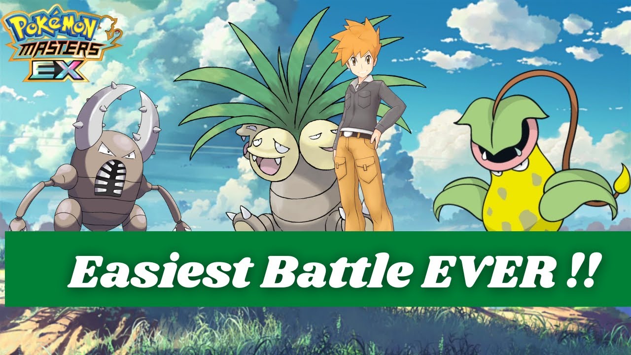 Pokemon Masters EX How to beat Blue Kanto Challenge Hard lv.1