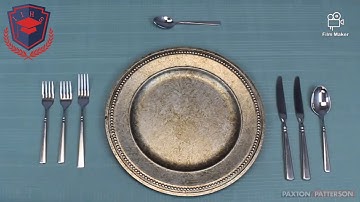 Learn How to Set a Formal Dinner Table