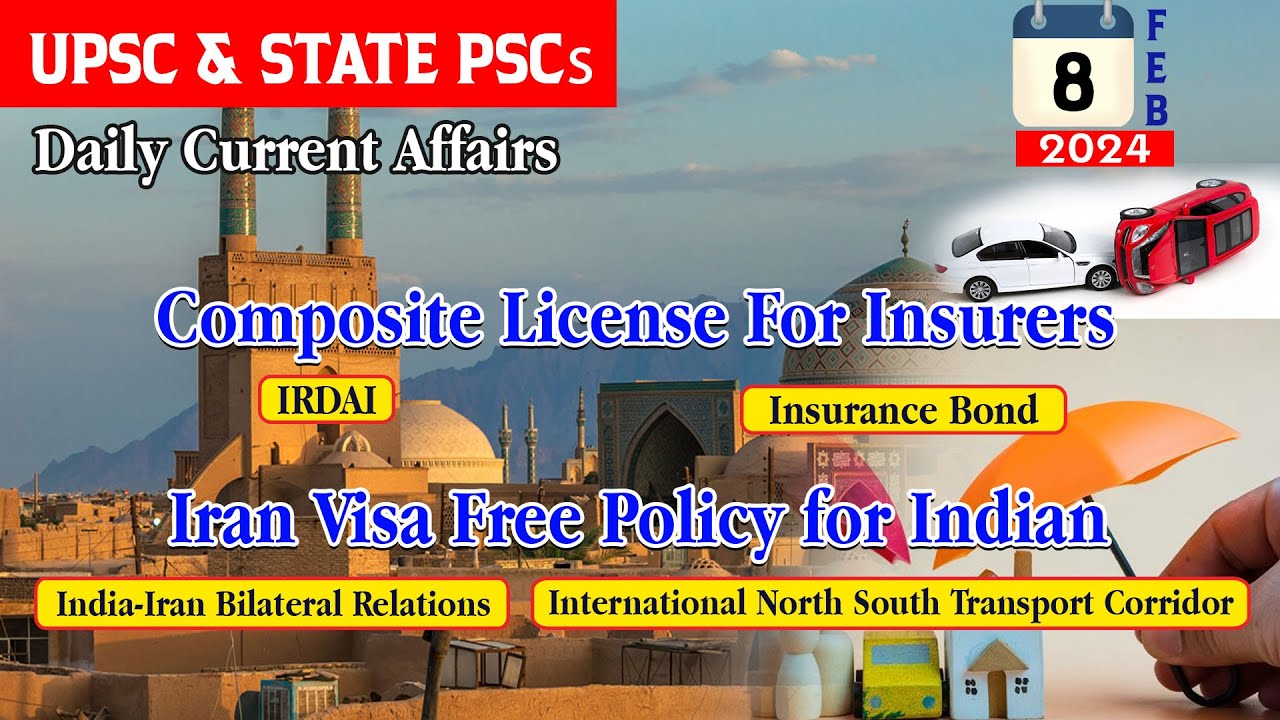 Daily Current Affairs | | 08-02-2024 | | UPSC State PSCs | UPSC | IAS ...