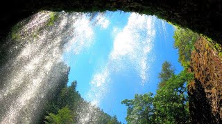 Treadmill Workout Underneath Four Magnificent Waterfalls Silver Falls Or With Special Fx