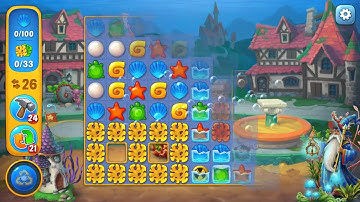 Fishdom level 1016 Gameplay (iOS Android)