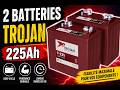 Calculs À Effectuer Pour Charger Correctement 2 Batteries Trojan 225Ah