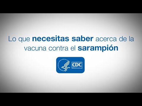 Vídeo: Sarampión: Vacunación Contra El Sarampión Para Adultos, Especialmente Vacunación