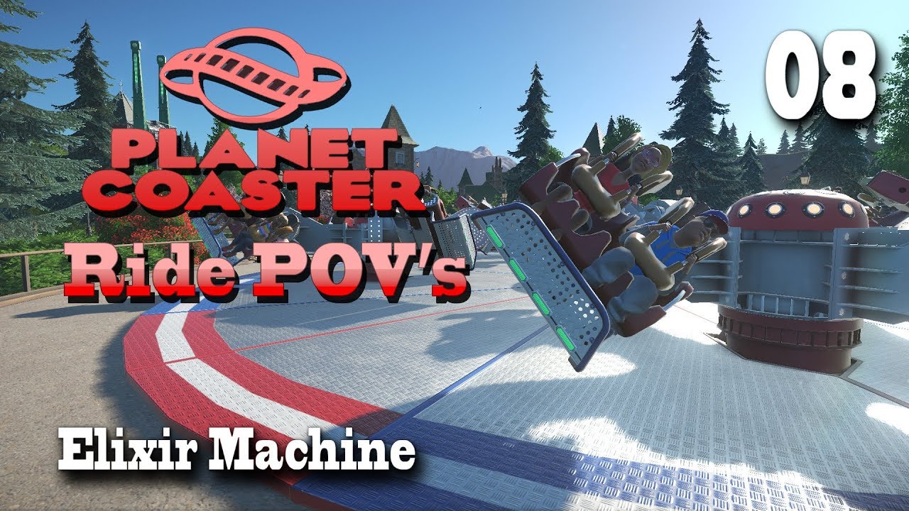 Planet Coaster (Season 2) - Ride 08 - Elixir Machine [POV] - YouTube