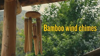 Bamboo wind chimes | 竹で風鈴を作る