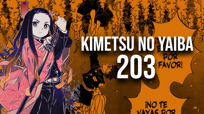 Capítulo 202 de Demon Slayer, Nezuko tenta conter Tanjiro