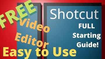 Full Starter Guide to Shotcut - Free and Easy to Use Video Editor  (Filipino)