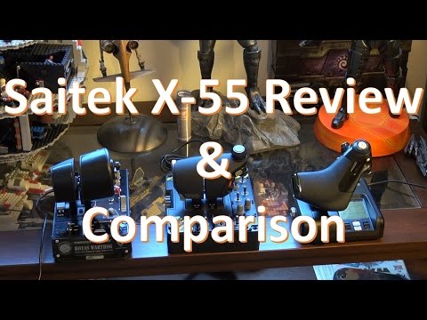 Saitek X-55 Rhino HOTAS Review and Comparison