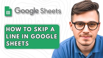 How to Skip a Line in Google Sheets [2025 Guide]