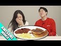 KOREAN Tries AMERICAN BREAKFAST (Eng sub) "Is this bacon chips?"