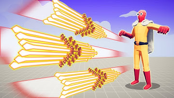 1000x OVERPOWERED DIVINE STRIKER VS EVERY UNIT | TABS - Totally Accurate Battle Simulator