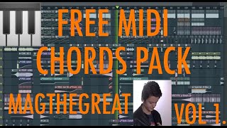 FREE MIDI CHORDS PACK MAGTHEGREAT OVER 100 PIANO & CHORD PROGRESSION (EDM HIP HOP TRAP POP DUBSTEP)