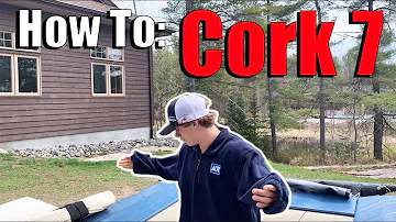 HOW TO CORK 7 ON TRAMPOLINE |  Cork 7 Tutorial
