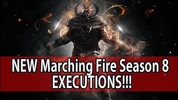 For Honor - NEW & Brutal Marching Fire Season 8 EXECUTIONS!!!