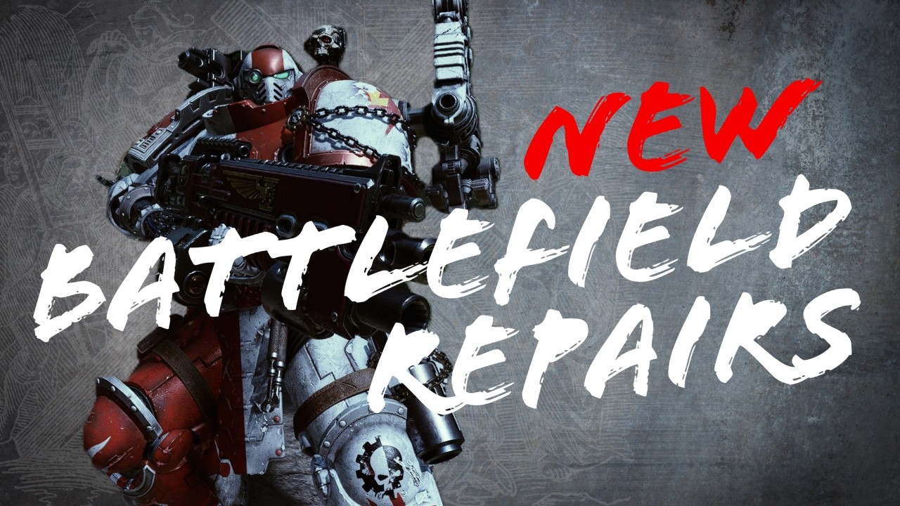 Omnissian Axe & new Battlefield Repairs - Space Marine 2 Absolute Solo