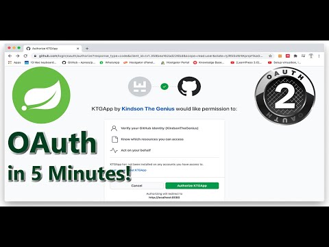 How to Add OAuth 2 0 in Spring Boot (Github) Step by Step in 5 minutes