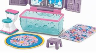 Dora The Explorer Dollhouse Bathroom Toy