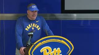 Pitt Football | Pat Narduzzi | Spring Practice | 3.26.24