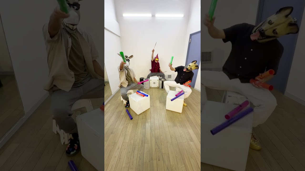 ドレミパイプ&バケツドラム♪「The Final Countdown / Europe」#shorts #boomwhackers