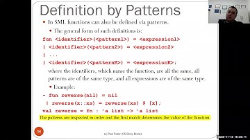 CSE 260: Computer Science B: Honors: Functional Programming 2