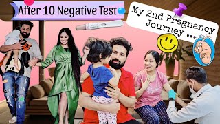 After 10 Negative Pregnancy Test Result, Finally it's Positive 🤰My 2nd Pregnancy Journey