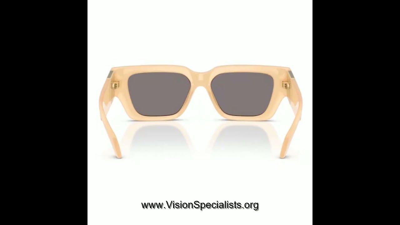ワタナベ Versace VE4498F L (55 - 16) with Yellow lenses and Violet frame