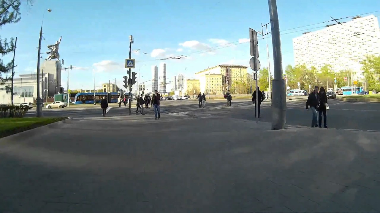 Вокруг района Останкинский за 18 минут bikes pelicula